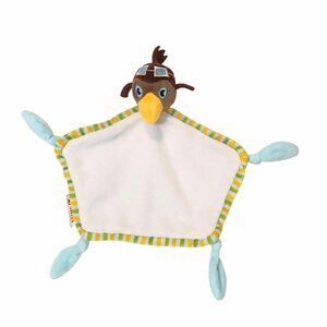 Swiss International Air Lines Bird Pilot Knotted Lovey Security Blanket